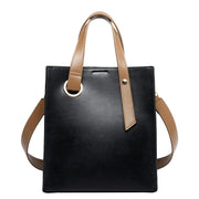 Casual Simple Portable Texture Wide Shoulder Strap Shoulder Bag