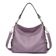 Fashion Genuine Leather Portable Crossbody Bag